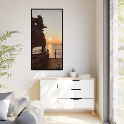 Fenit Matte Canvas, Framed (Multi-color)
