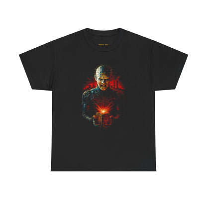 Spiritual Sunrise Graphic Tee — Mystical City & Lotus Design