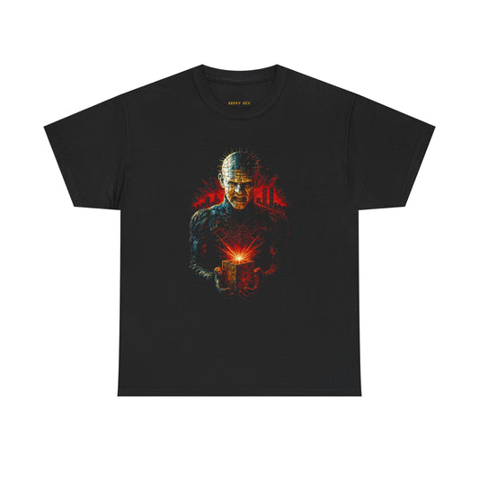 Spiritual Sunrise Graphic Tee — Mystical City & Lotus Design