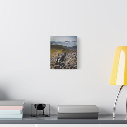 Wall in Mountains Matte Canvas, Stretched, 1.25"
