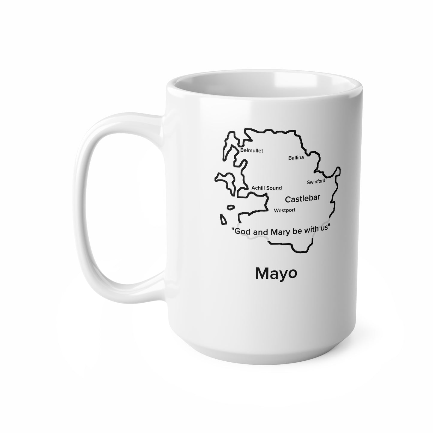 Mayo Ceramic Coffee Cup - 11oz & 15oz