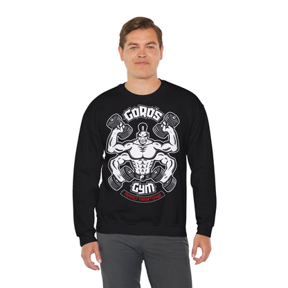 Gym Motivation Crewneck Sweatshirt - Perfect for Fitness Enthusiasts Black