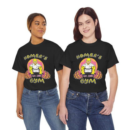 Homer "Monster MODE"  Black Unisex Heavy Cotton Tee