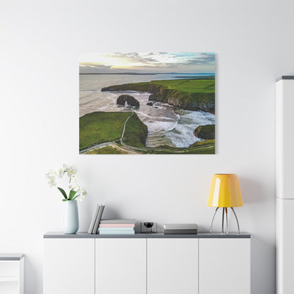 Virgin Rock Ballybunion Matte Canvas, Stretched, 1.25"