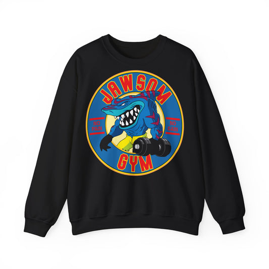 Jawson Gym Unisex Heavy Blend™ Crewneck Sweatshirt - Fitness Wear for Gym Lovers Black