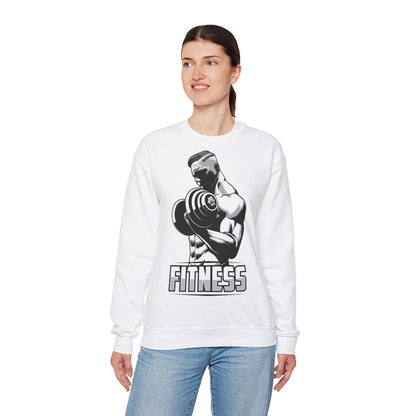 Fitness Unisex Heavy Blend™ Crewneck Sweatshirt - Perfect for Fighters and Casual Wear
