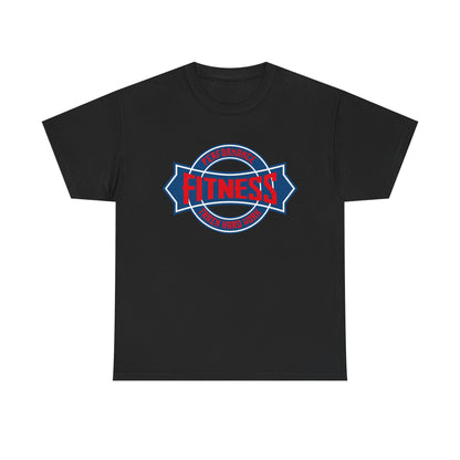Fitness Performance Unisex Heavy Cotton Tee Black