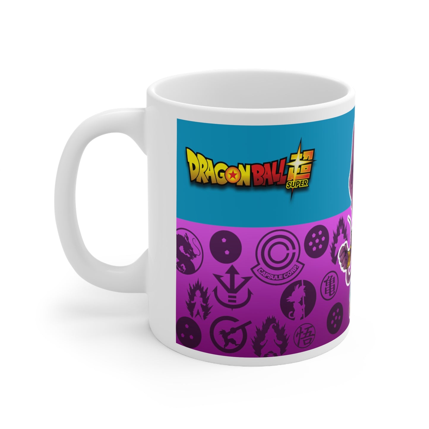 Dragon Ball Super Ceramic Coffee Cup – 11oz & 15oz, Anime Collector's Mug for Fans