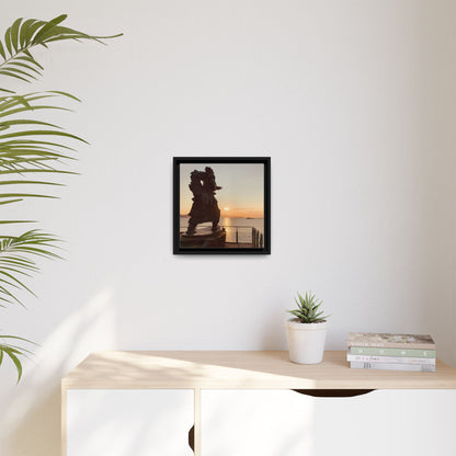 Fenit Matte Canvas, Framed (Multi-color)