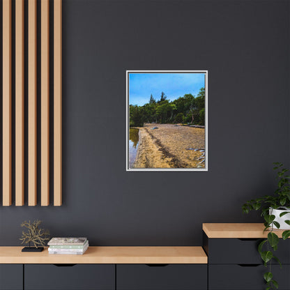 Killarney Beach Matte Canvas, Framed (Multi-color)