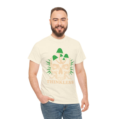 Mushroom Skull 'THINKLESS' T-Shirt