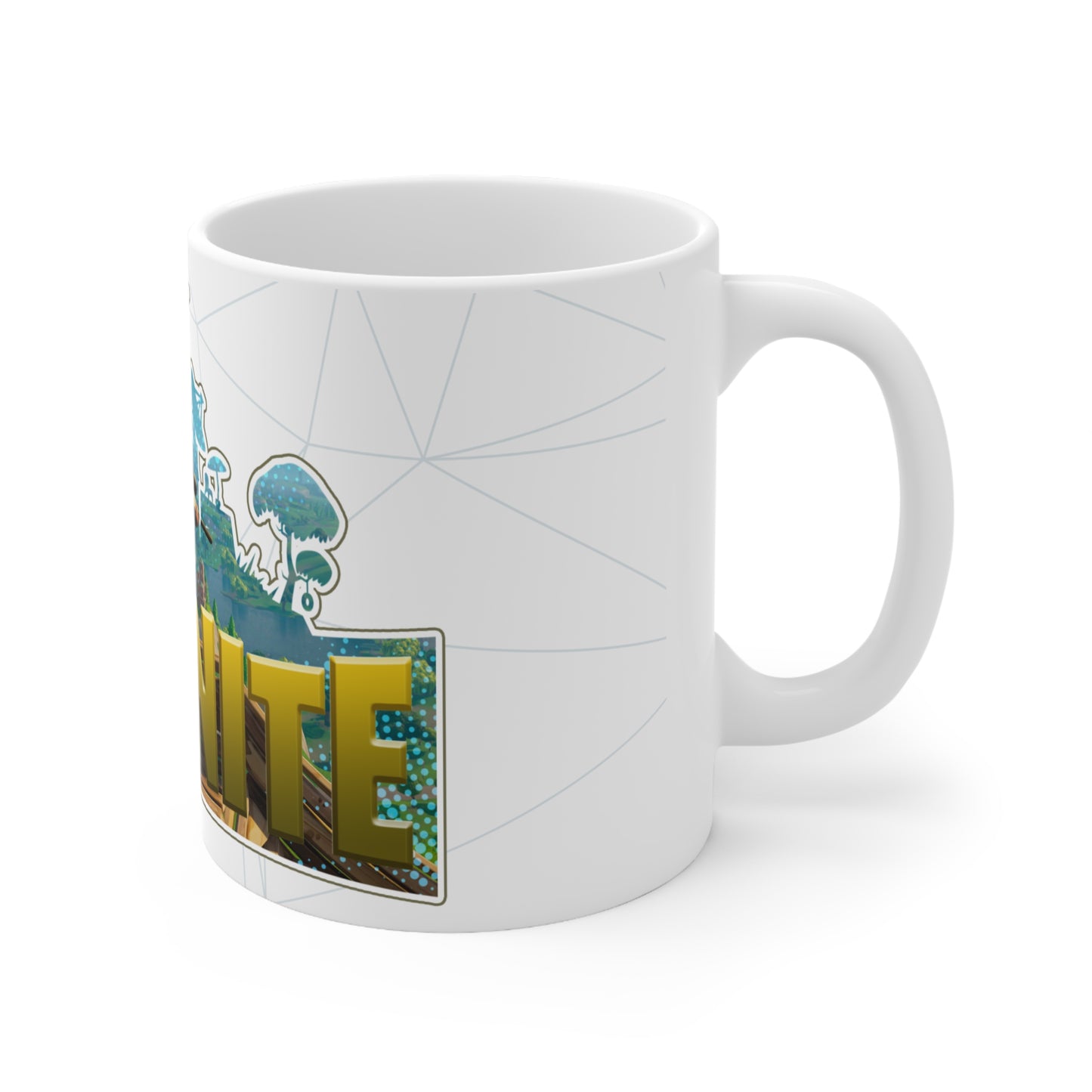 Fortnite Gaming Ceramic Coffee Cup - 11oz & 15oz - Perfect for Gamers