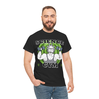 Science Gym Unisex Heavy Cotton Tee Black