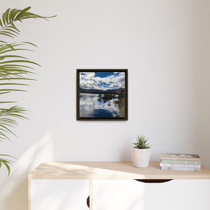 Lake Matte Canvas, Framed (Multi-color)