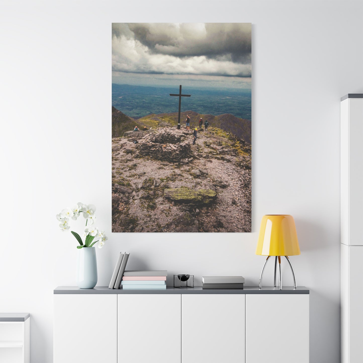 Carrauntoohil  Summit Matte Canvas, Stretched, 1.25"