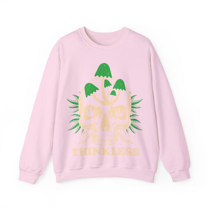 Mushroom Skull 'THINKLESS' Sweatshirt
