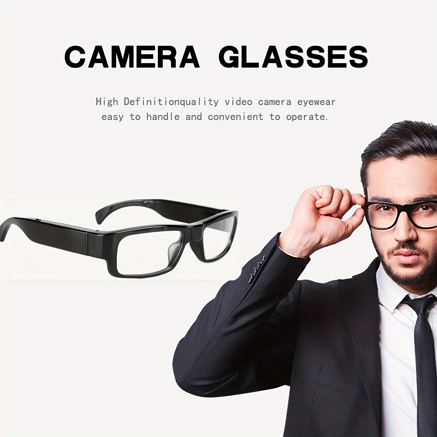 1080P Camera Glasses with a Memory Card