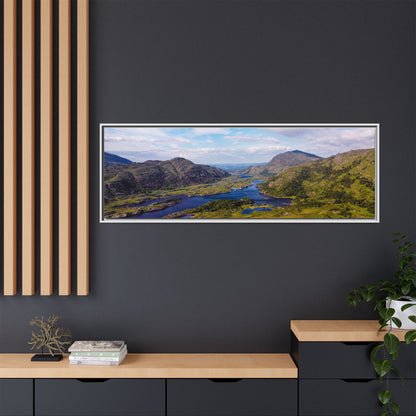 Ladies View Killarney Matte Canvas, Framed (Multi-color)