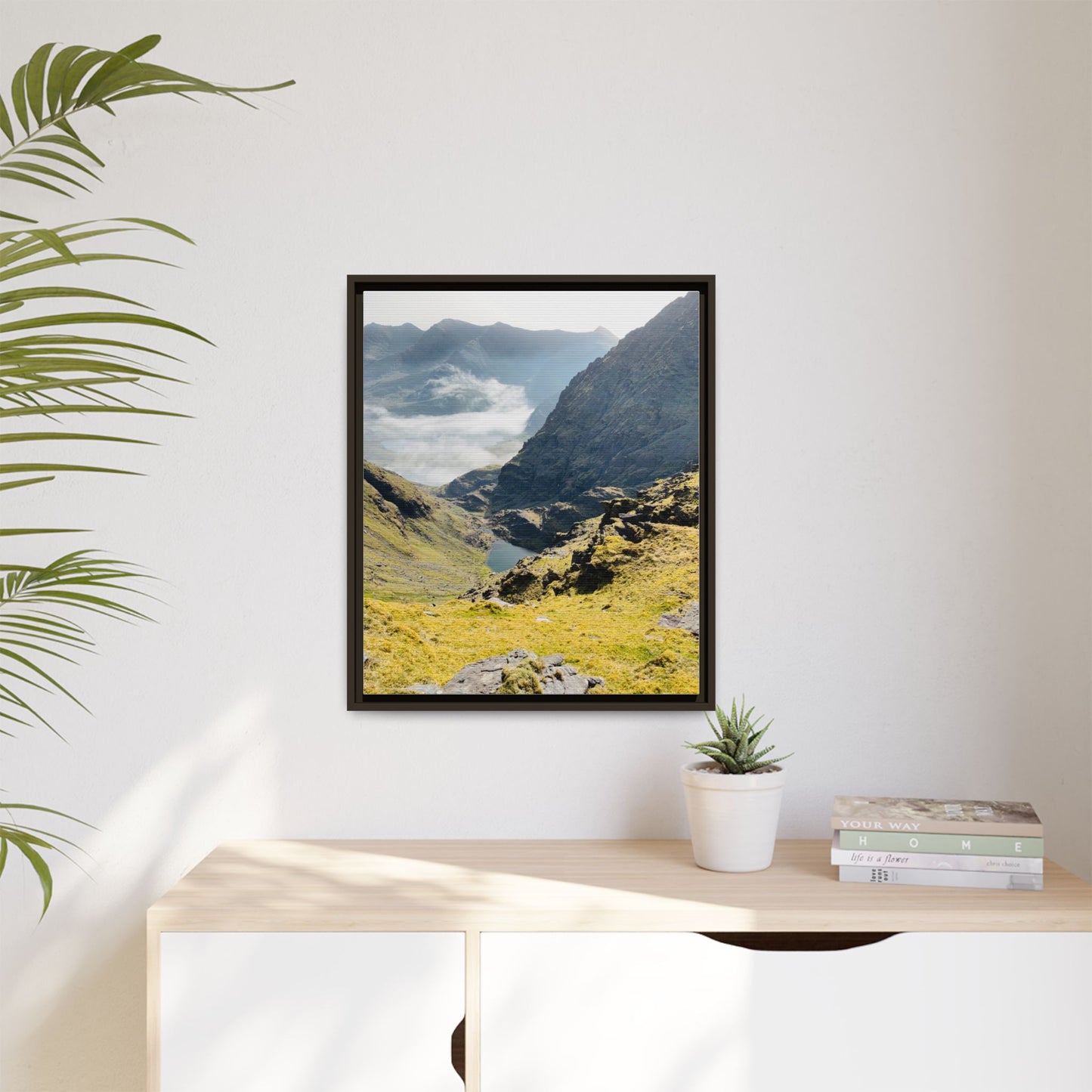 Kerry Mount Matte Canvas, Framed (Multi-color)