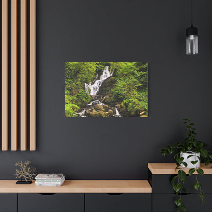 Torc waterfall Matte Canvas, Stretched, 1.25"