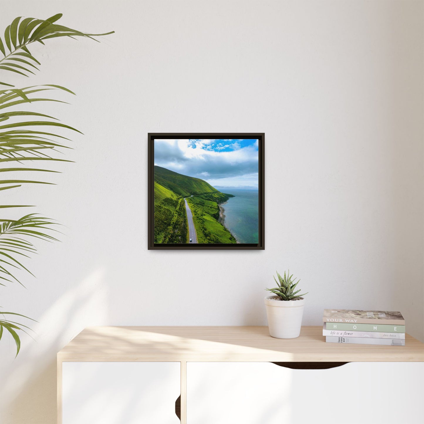 Ring of Kerry Drive Matte Canvas, Framed (Multi-color)