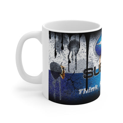 Subaru Inspired Ceramic Coffee Mug - 11oz & 15oz - Perfect for Car Enthusiasts