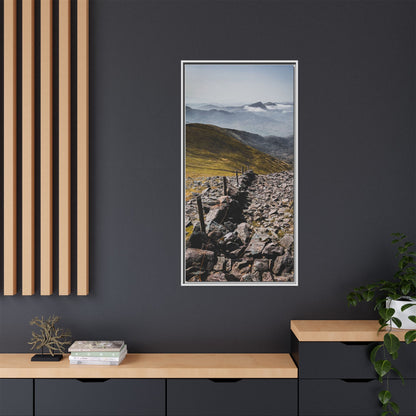 Wall Matte Canvas, Framed (Multi-color)