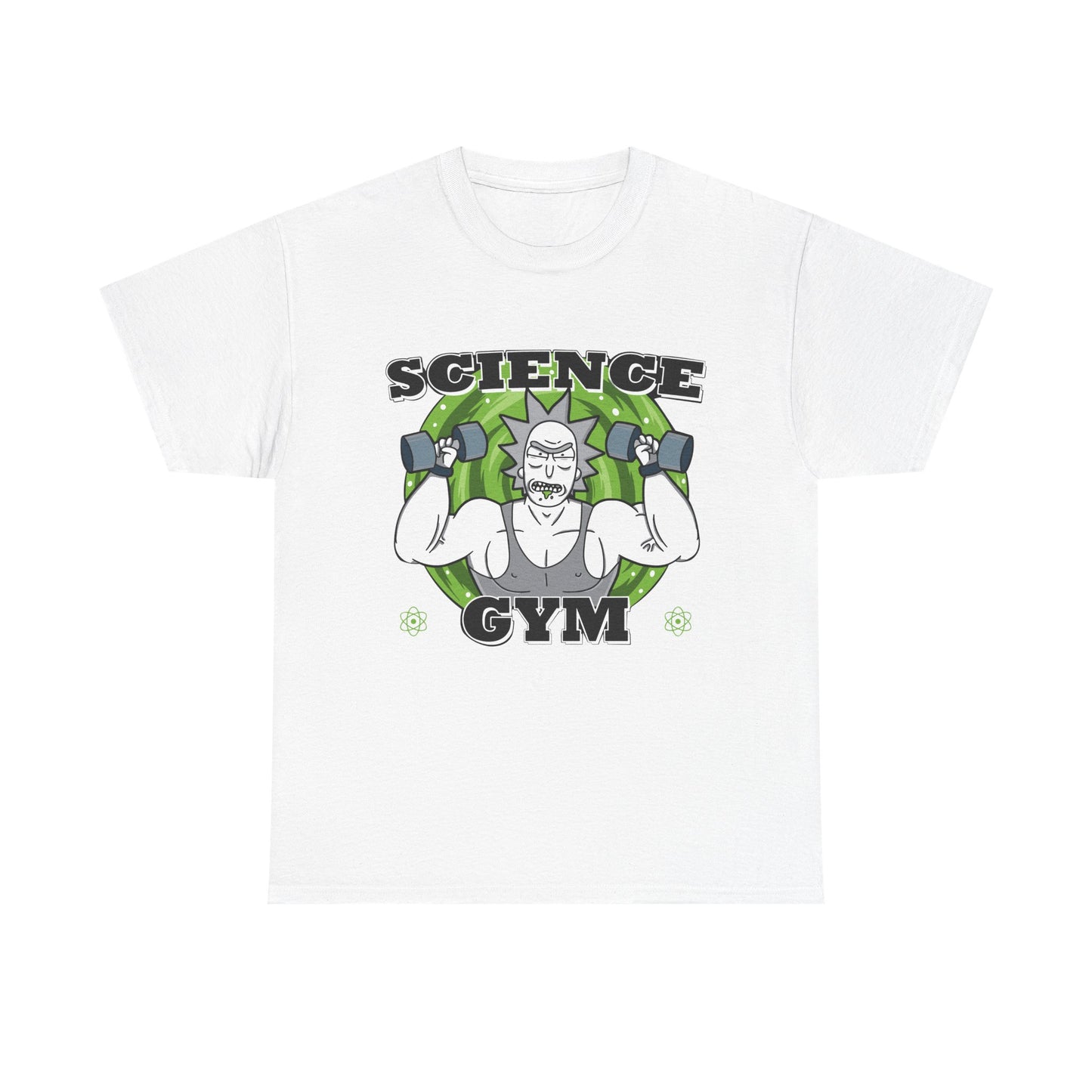 Science Gym Unisex Heavy Cotton Tee - Fun Fitness T-Shirt for Science Lovers