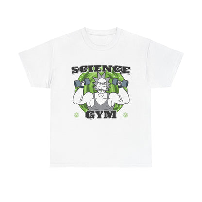Science Gym Unisex Heavy Cotton Tee - Fun Fitness T-Shirt for Science Lovers