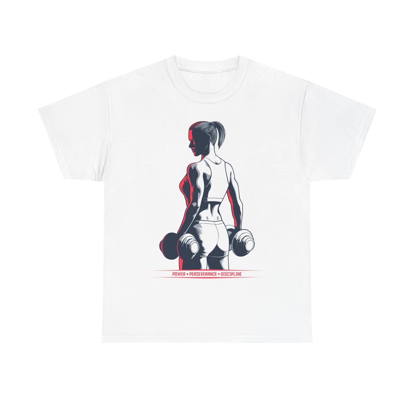 Girl In Gym Unisex Heavy Cotton Tee