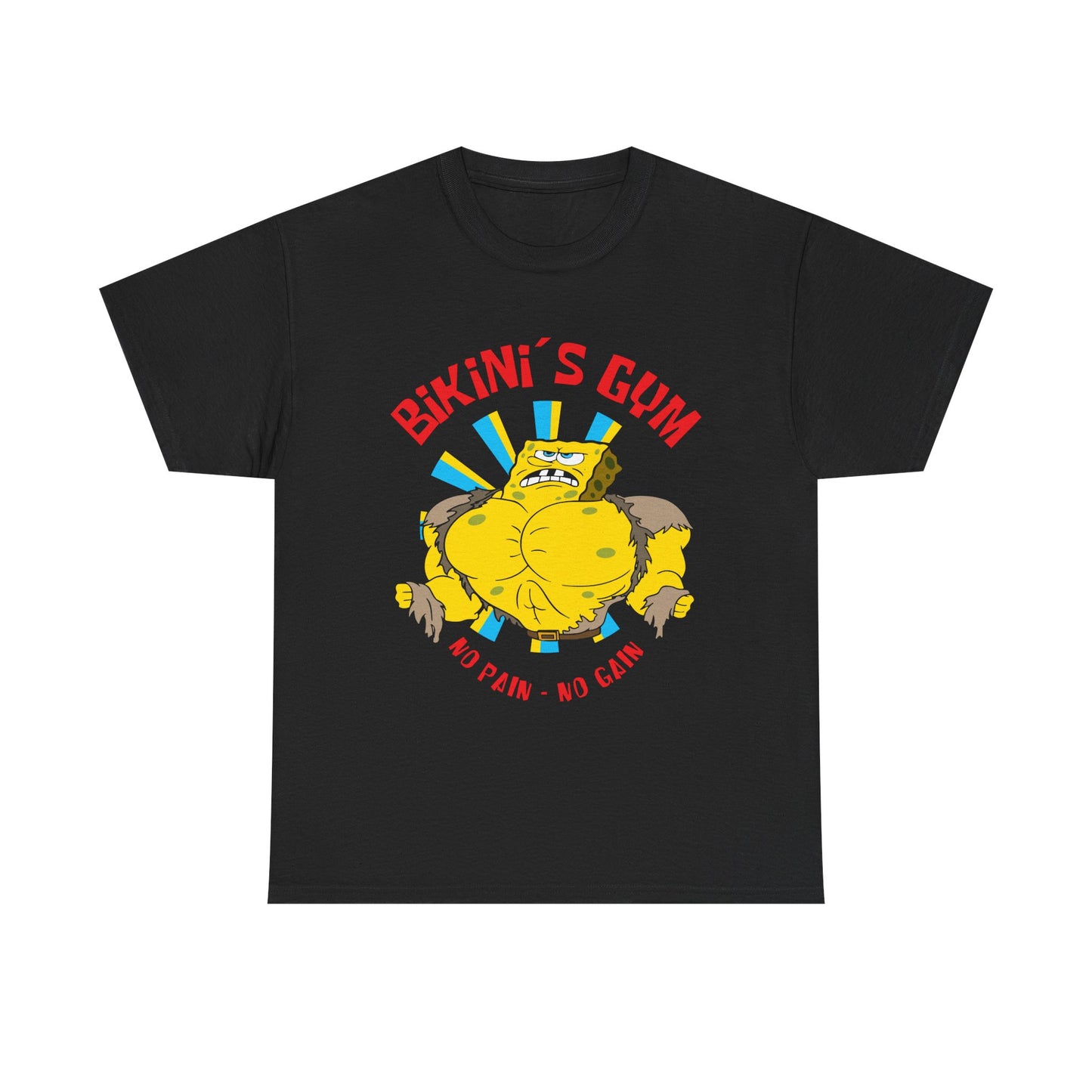 Bikini Gym No Pain No Gain Unisex Heavy Cotton Tee