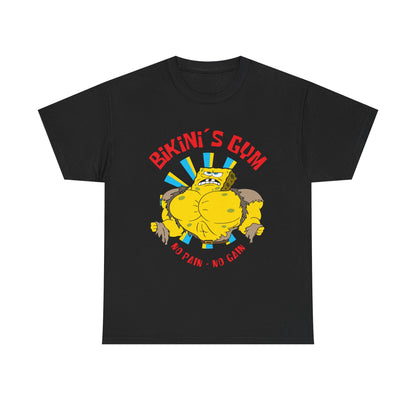 Bikini Gym No Pain No Gain Unisex Heavy Cotton Tee