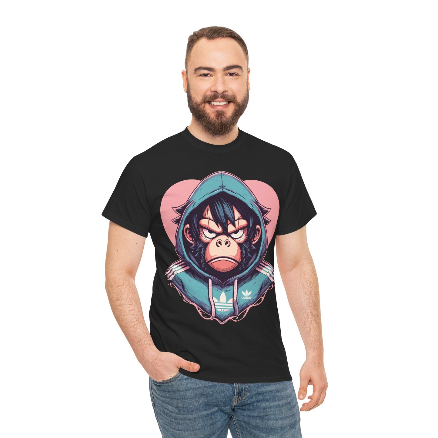 Cool Gorilla Graphic Unisex Heavy Cotton Tee