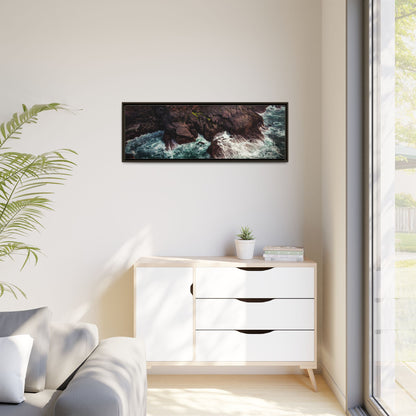 Kerry Head Matte Canvas, Framed (Multi-color)