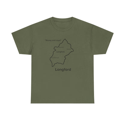 Longford Unisex Heavy Cotton Tee White Edition