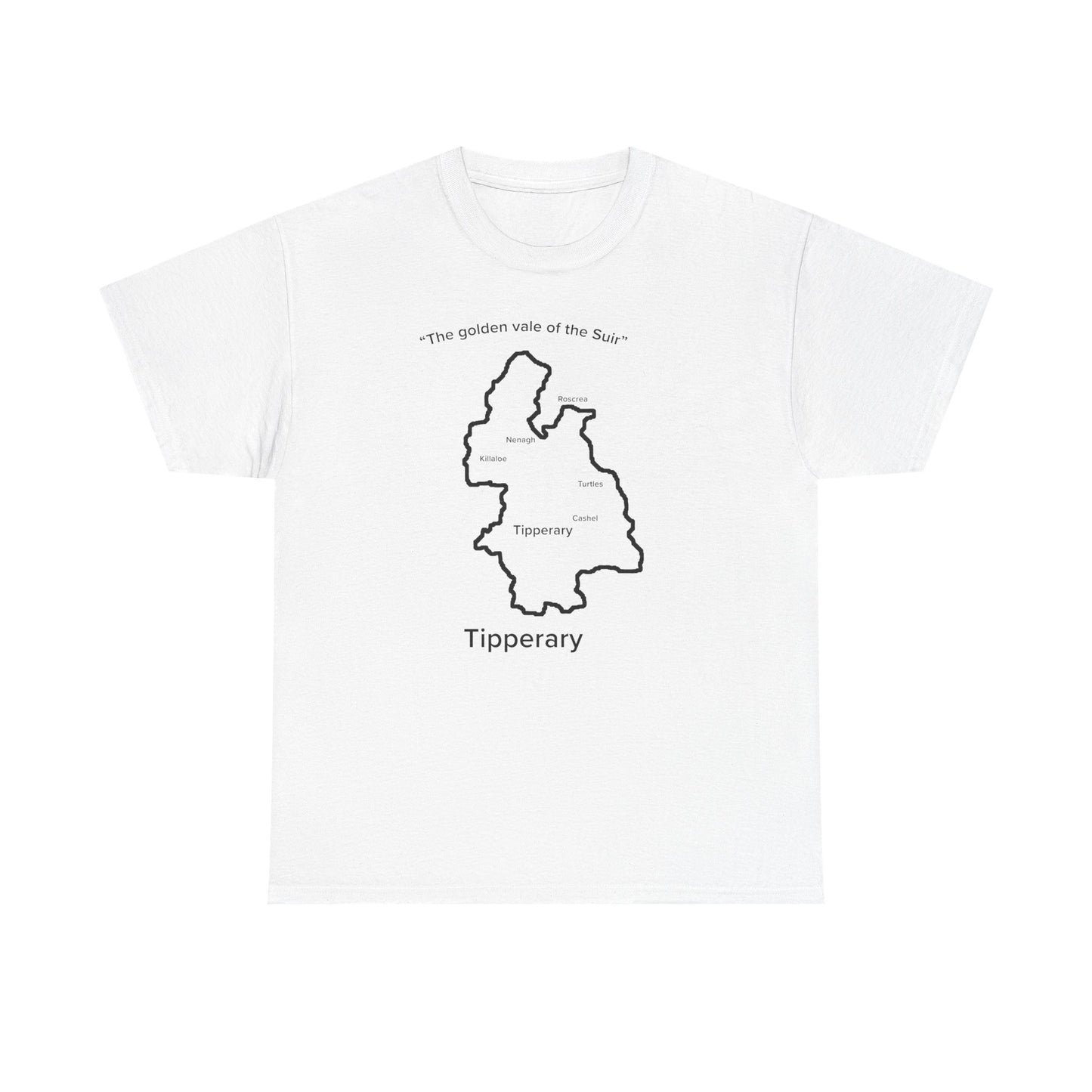Tipperary Unisex Heavy Cotton Tee White Edition