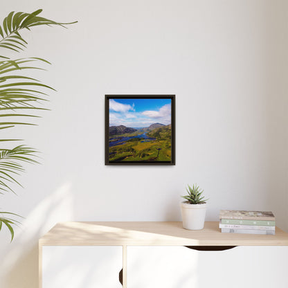 Ladies View Killarney Matte Canvas, Framed (Multi-color)