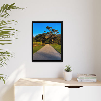 Muckross House Garden Matte Canvas, Framed (Multi-color)