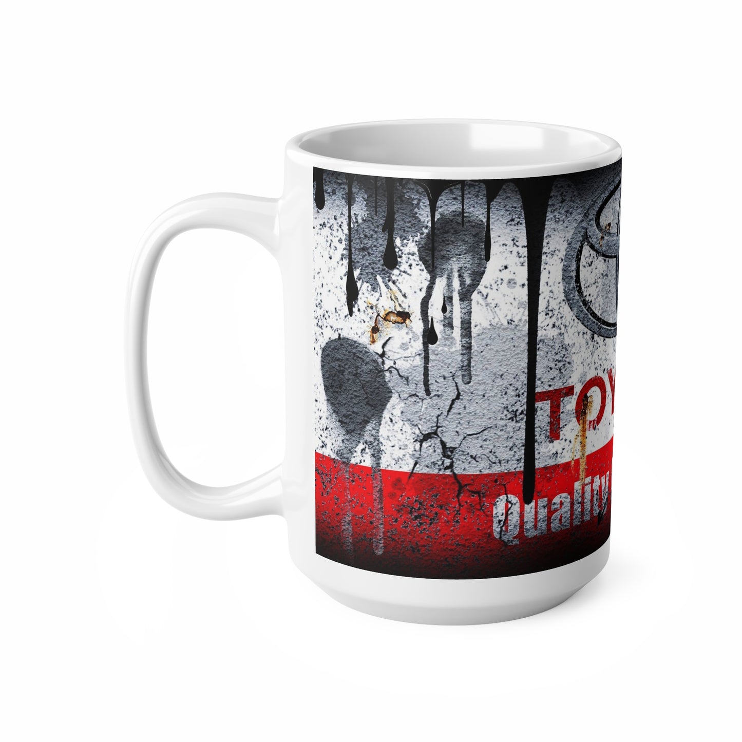 Toyota Graffiti Coffee Mug - 11oz & 15oz - Unique Automotive Gift for Car Lovers
