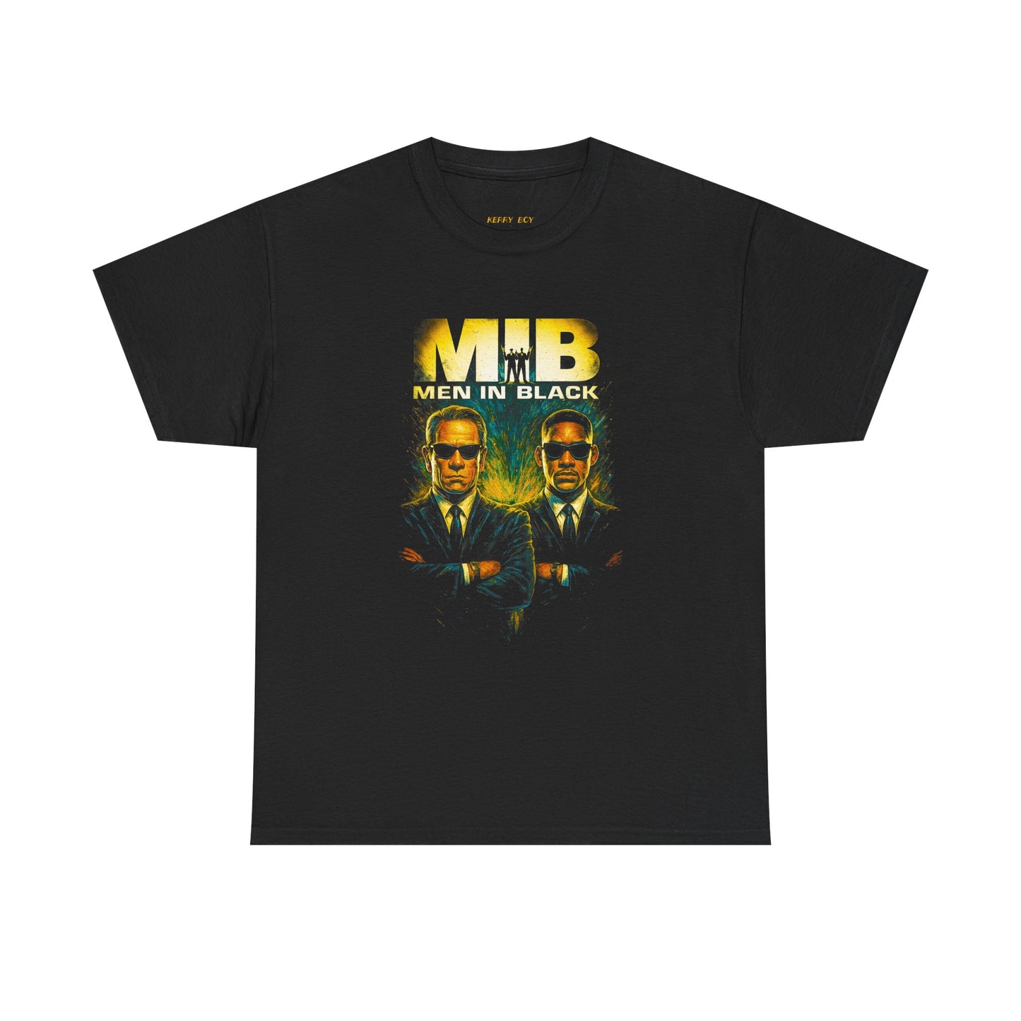 Men in Black Graphic Tee - MIB Movie Poster T-Shirt
