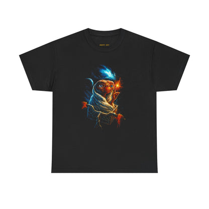 Cat Mage T-Shirt — Mystical Wizard Cat Graphic Tee