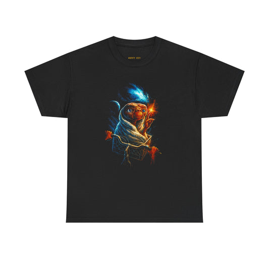 Cat Mage T-Shirt — Mystical Wizard Cat Graphic Tee
