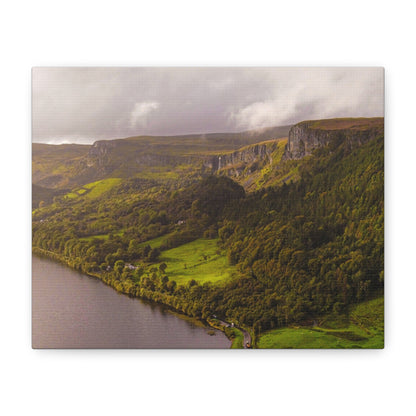 Sruth in Aghadh an Aird or The devil's Chimney Matte Canvas, Stretched, 1.25"