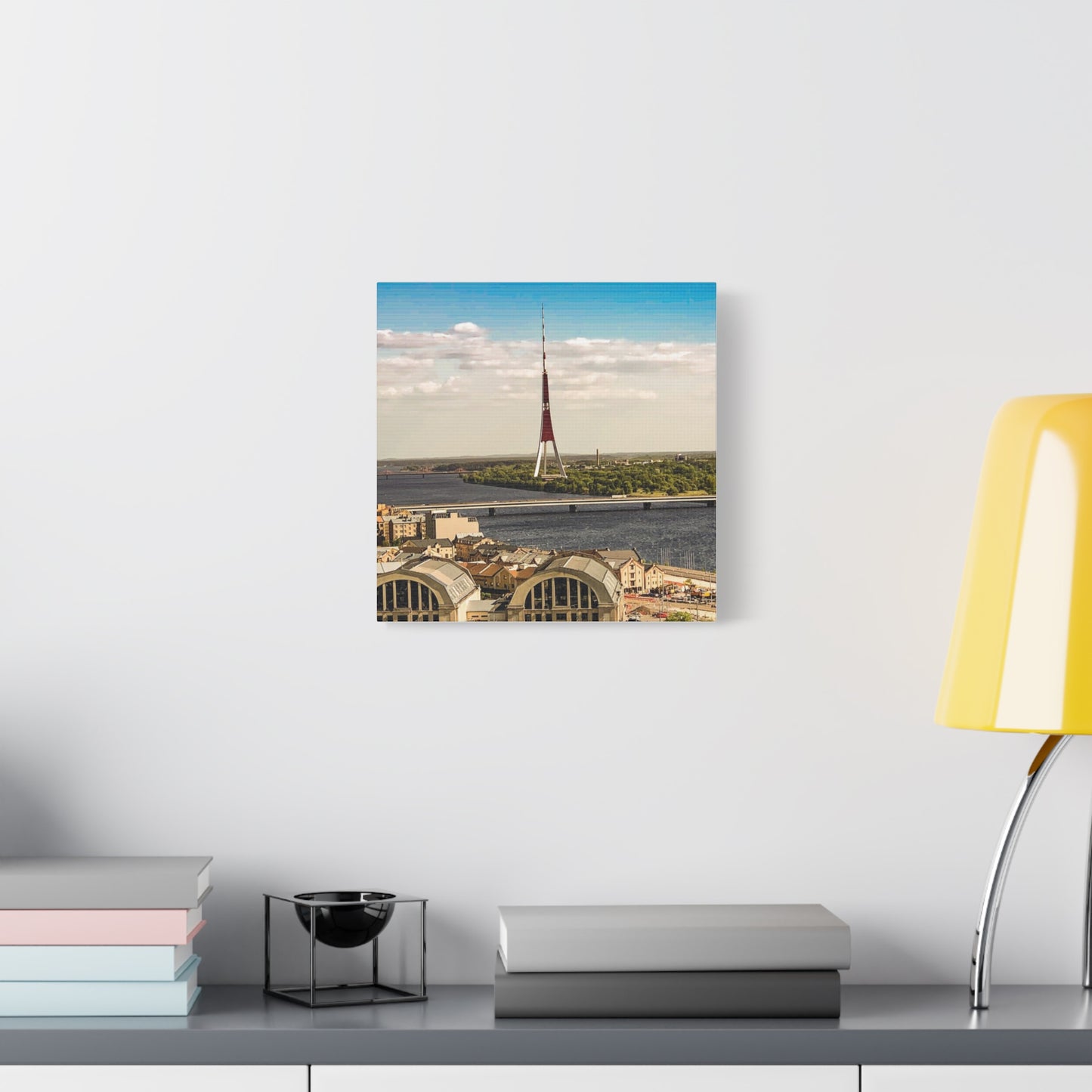 Riga TV Tower Matte Canvas, Stretched, 1.25"