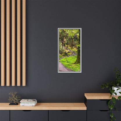 Torc Trail Matte Canvas, Framed (Multi-color)