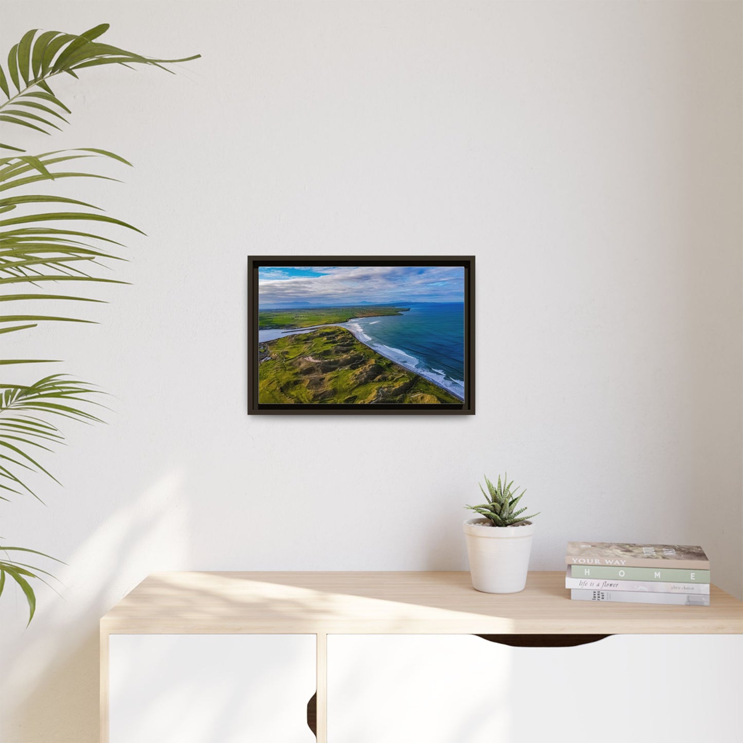 Kerry Landscape Matte Canvas, Framed (Multi-color)