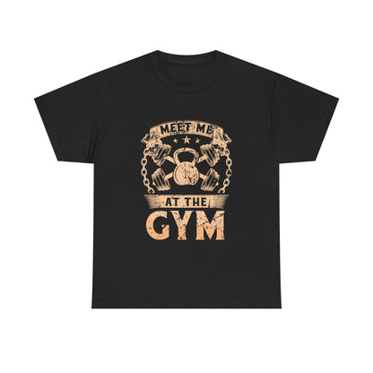 Meet Me  Unisex Heavy Cotton Tee