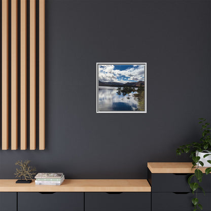 Lake Matte Canvas, Framed (Multi-color)