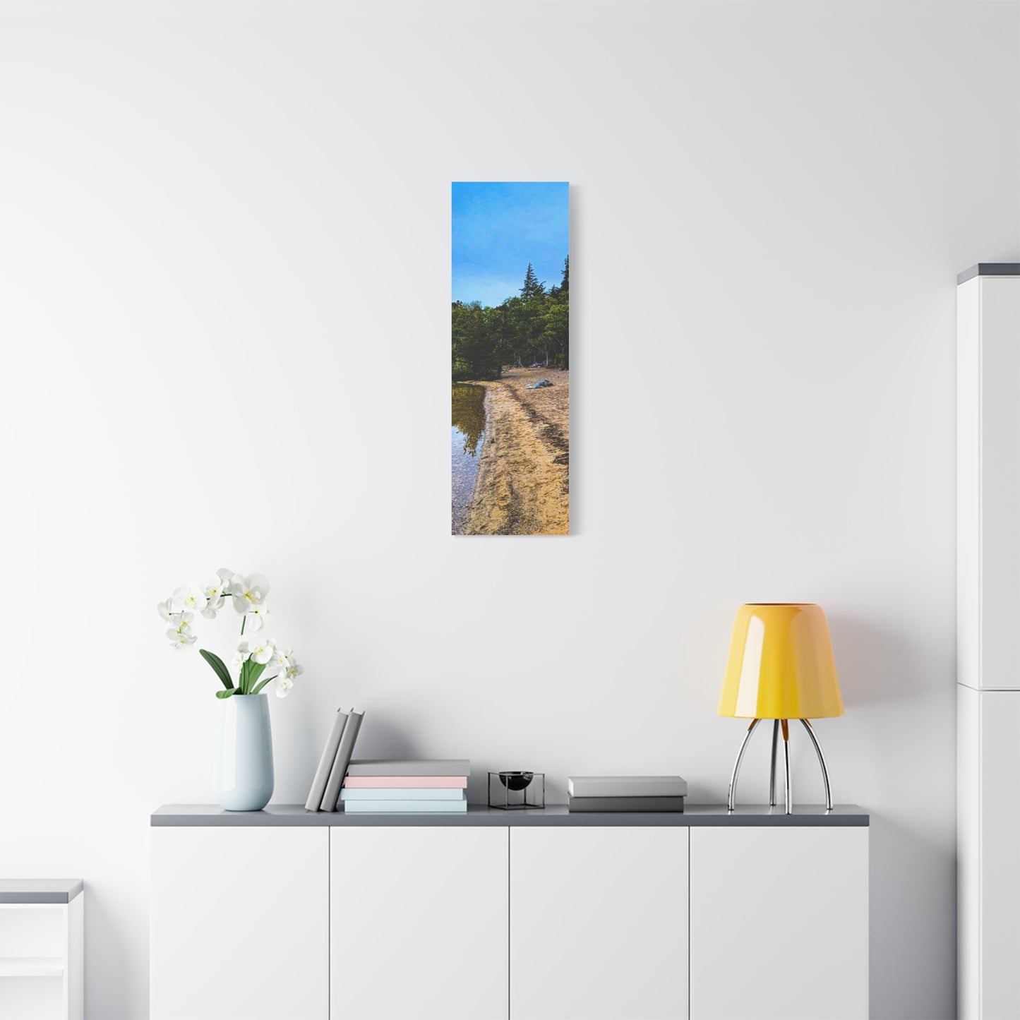 Muckross Lake Beach Matte Canvas, Stretched, 1.25"