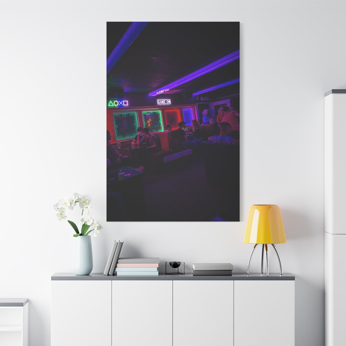 The Mermaids Nite Club Matte Canvas, Stretched, 1.25"